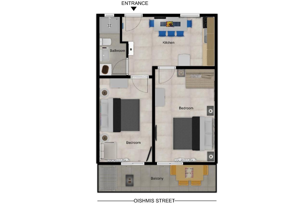 Sea Breeze Vibes Apartment Nea Peramos  Luaran gambar